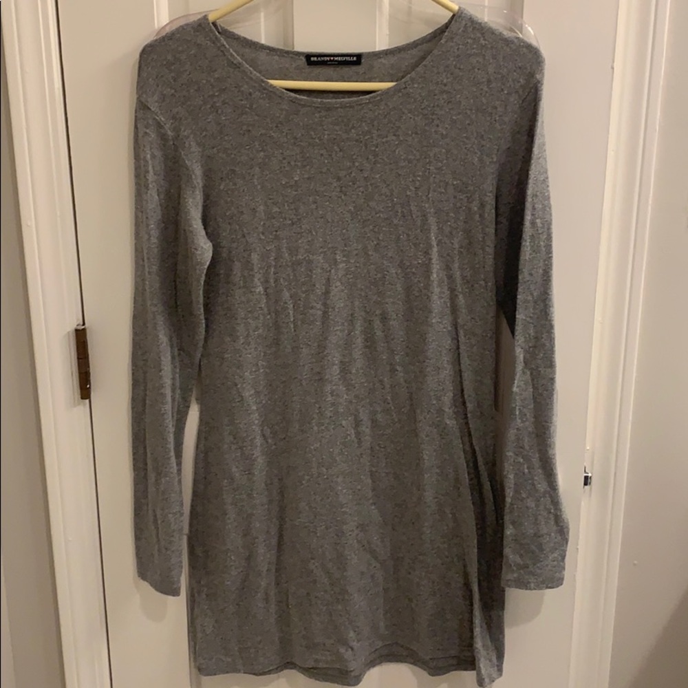 Brandy Melville gray sweater dress